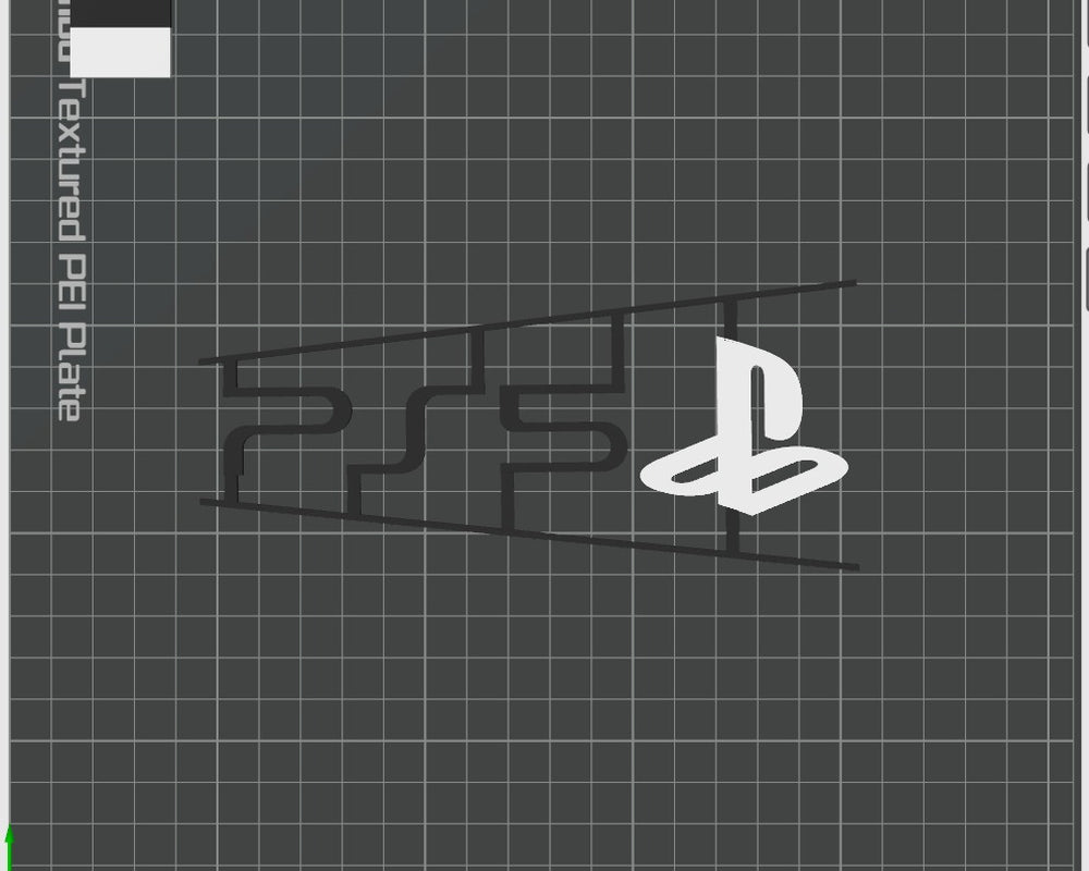 PS5 Slim Front Cover Multicolored with Logo