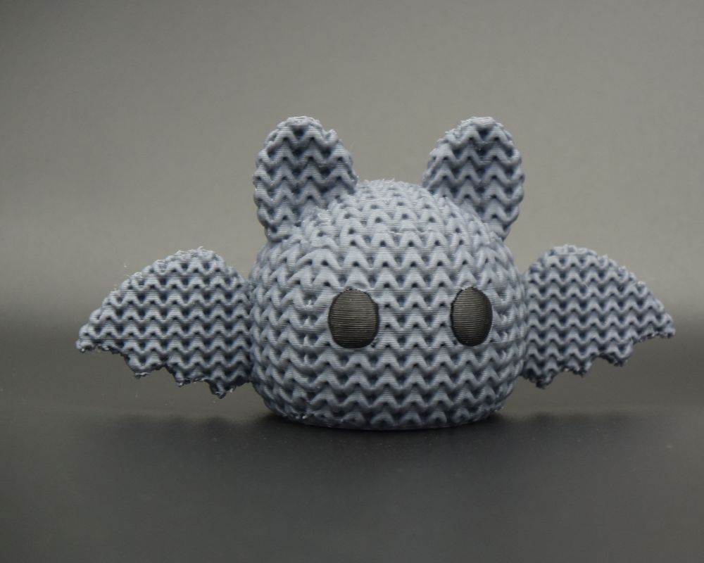 Knitted Halloween Bat