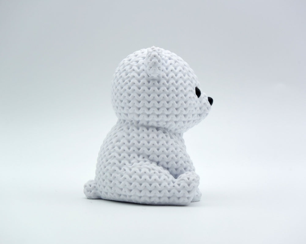 Knitted Baby Polar Bear