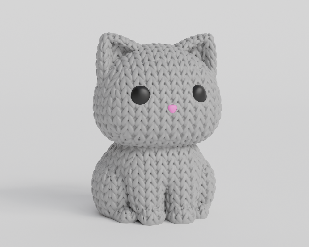 Knitted Cat