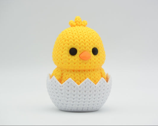 Knitted Hatching Chick
