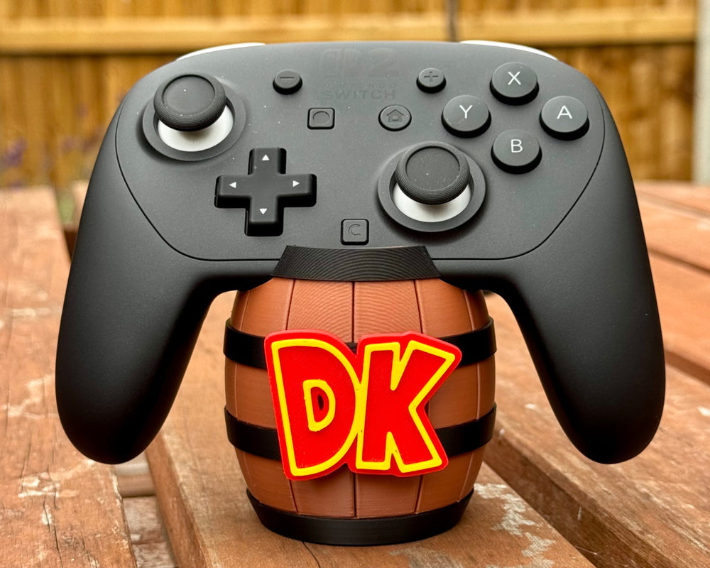 Nintendo Switch 2 Donkey Kong Pro Controller stand