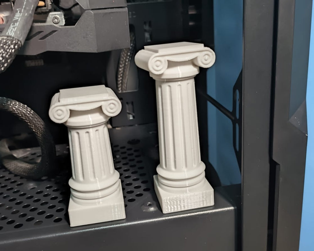 Adjustable Greek Pillar GPU Support