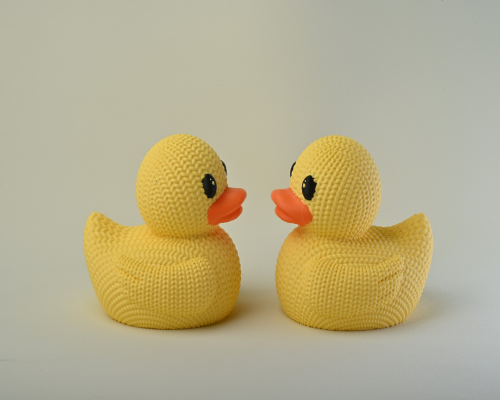 Knitted Little Yellow Duck