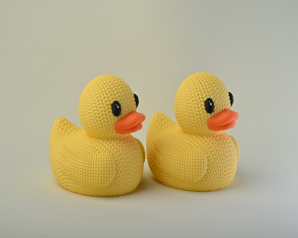 Knitted Little Yellow Duck