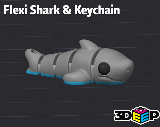 Flexi Shark & Keychain