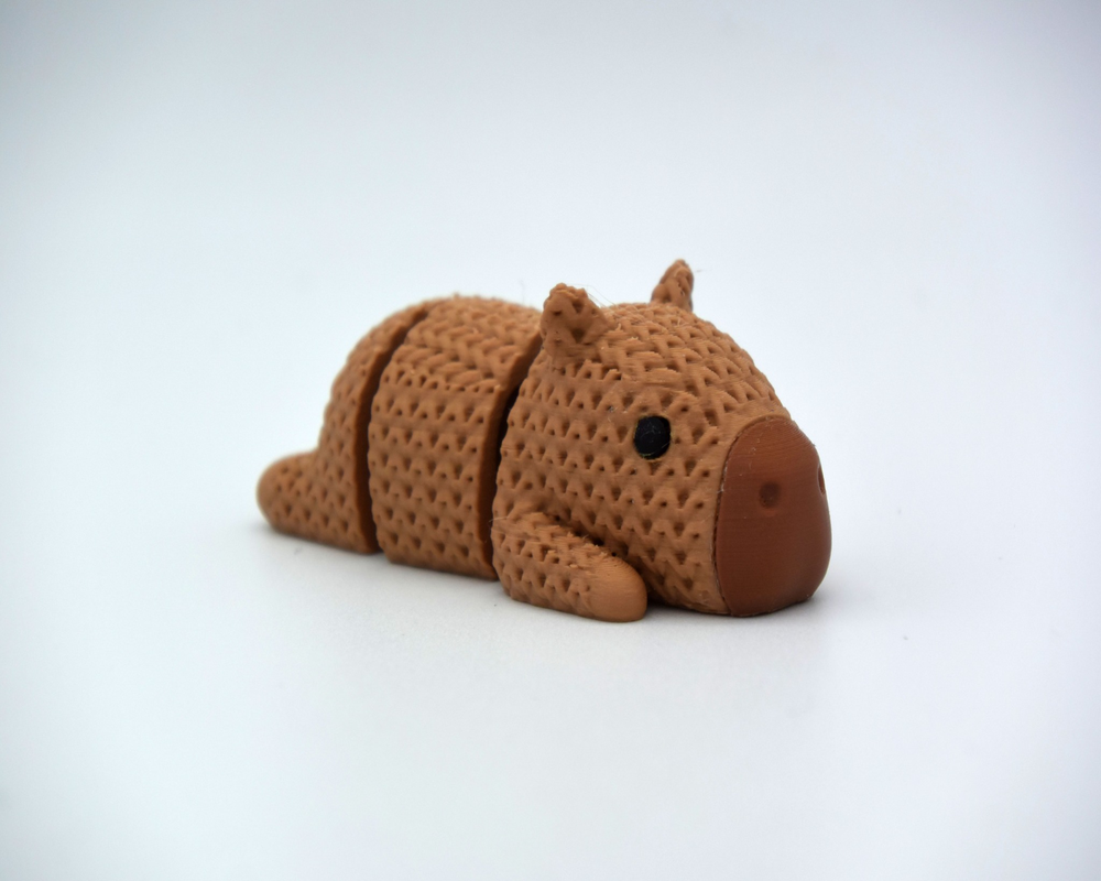 Knitted Articulated Capybara