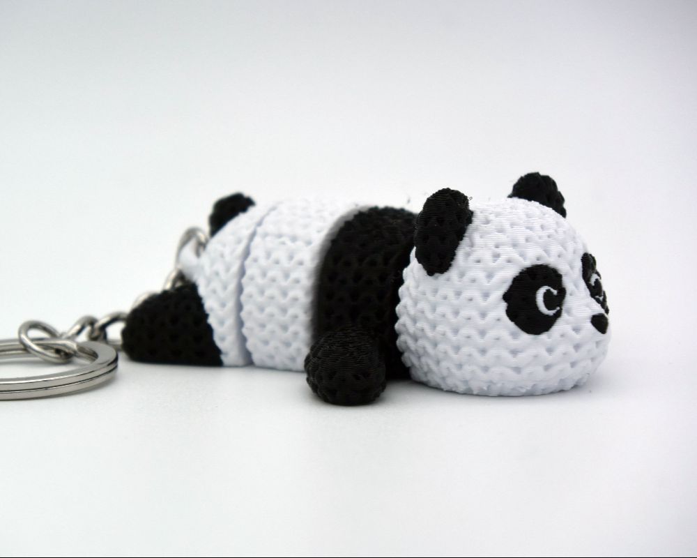 Knitted Articulated Panda