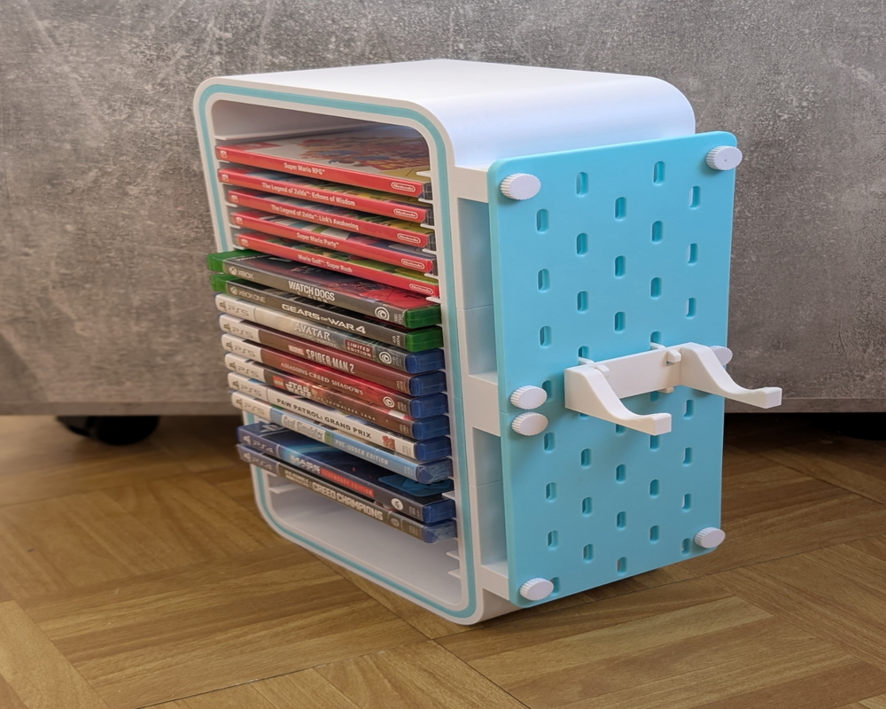 Game Tower – with SKÅDIS Pegboard
