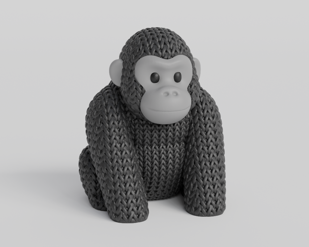 Knitted Gorilla
