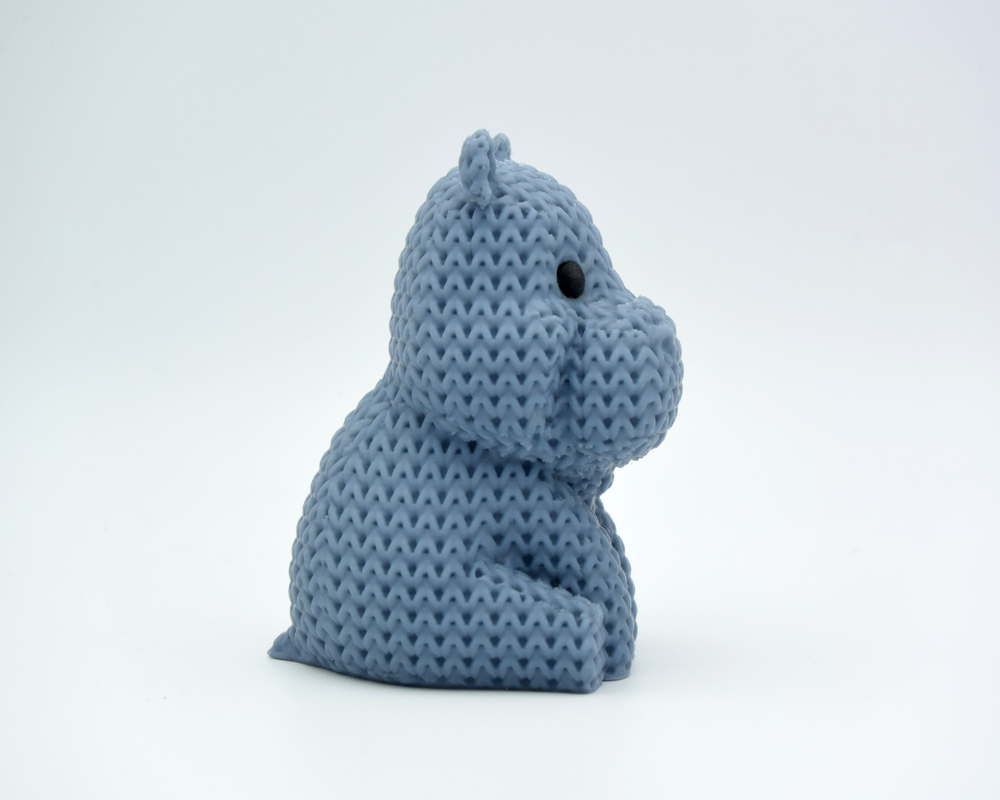 Knitted Hippo