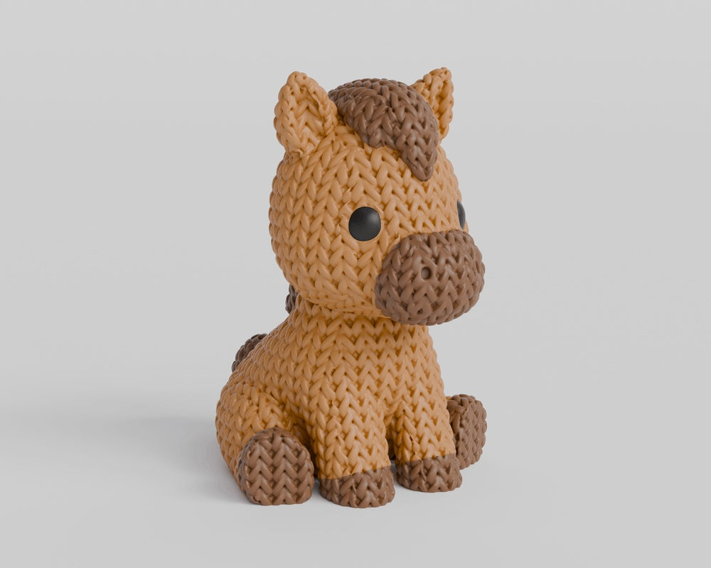 Knitted Horse