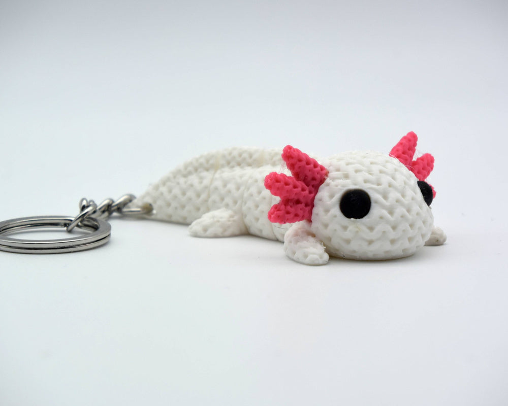 Knitted Articulated Axolotl