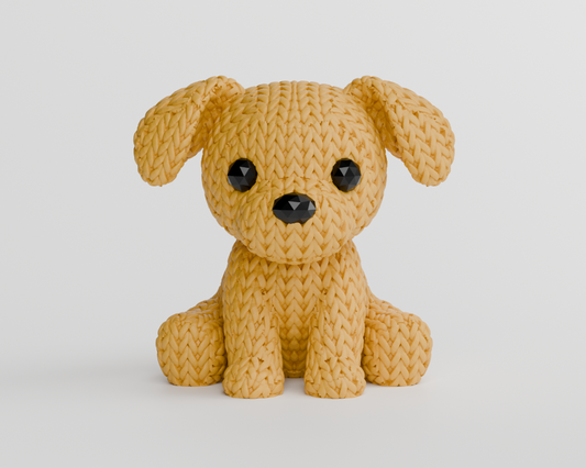 Knitted Dog