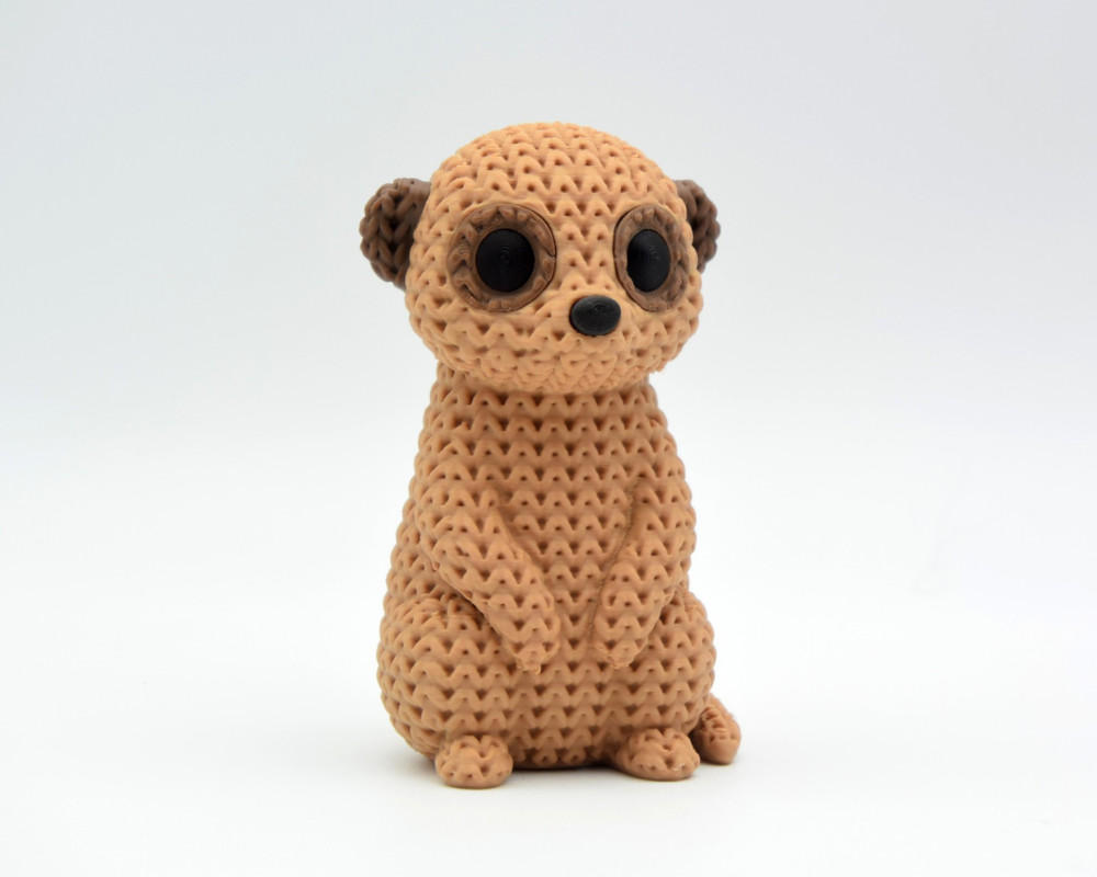Knitted Meerkat