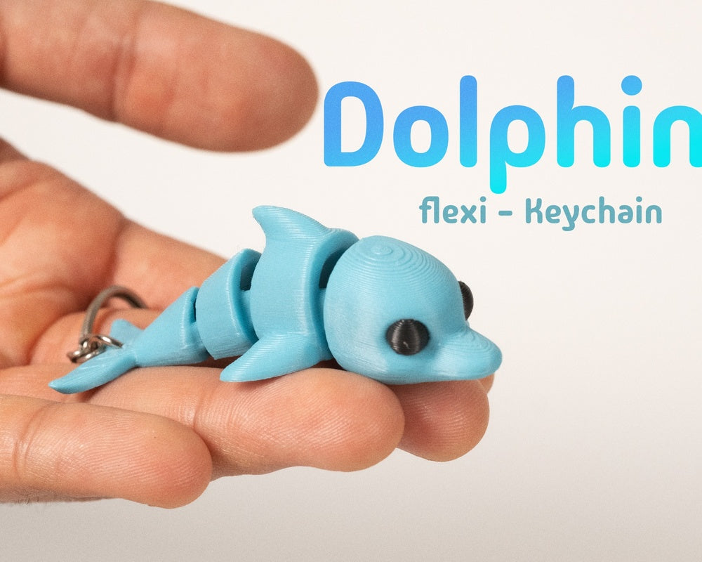 Dolphin – Articulated & Keychain