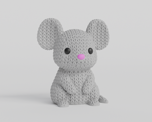 Knitted Mouse