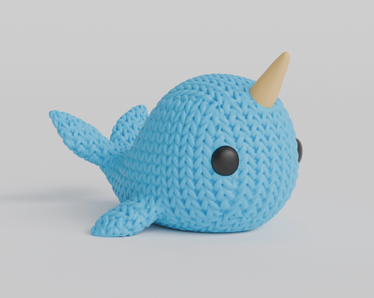Knitted Narwhal