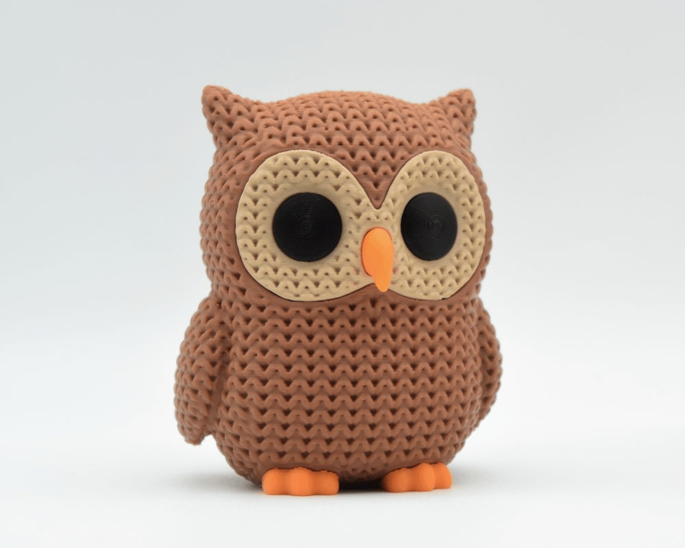 Knitted Owl