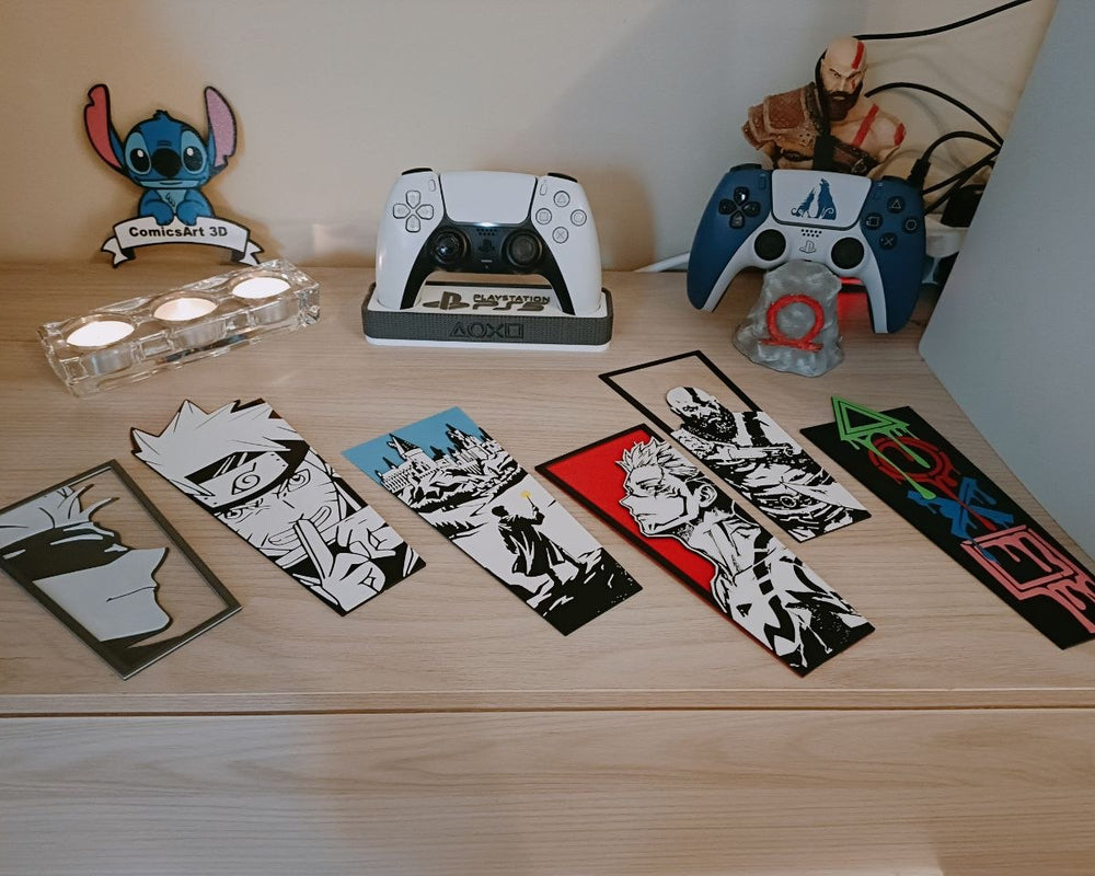 PS5 custom frontal plates  anime-games-movie