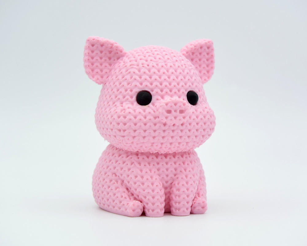 Knitted Pig