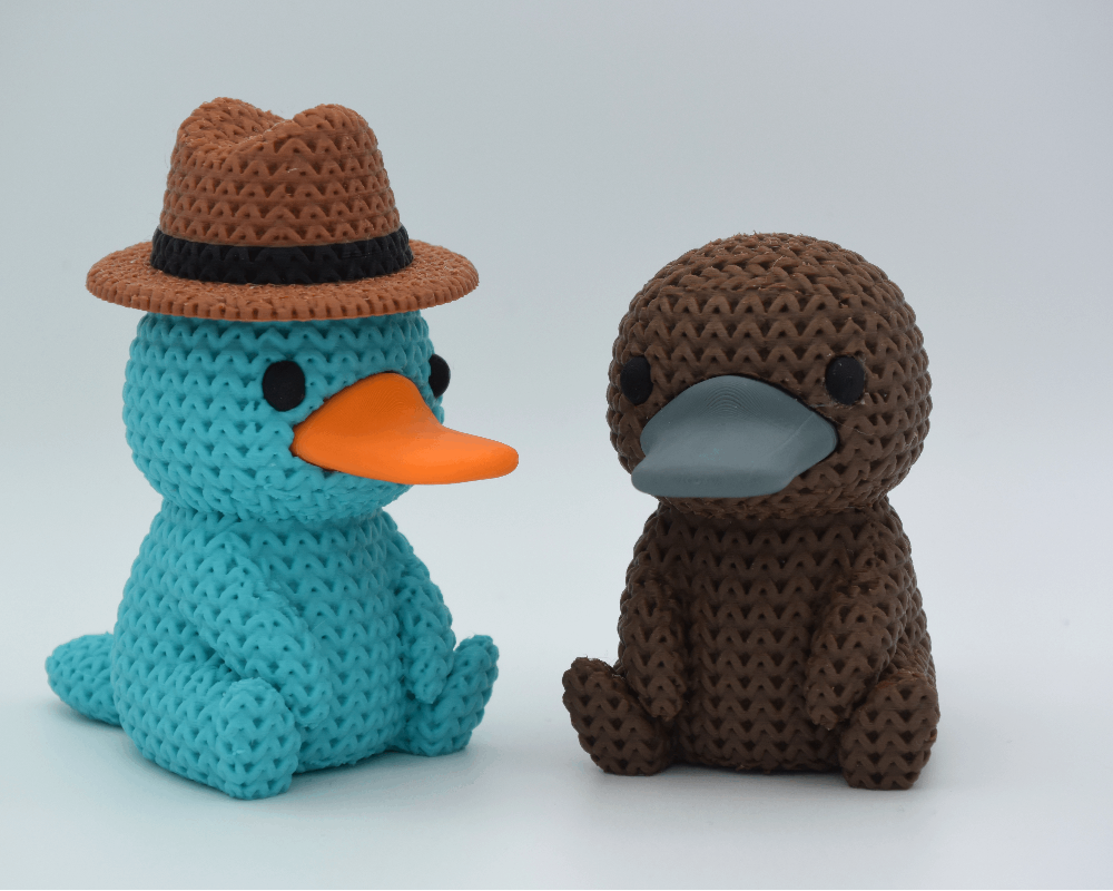 Knitted Platypus