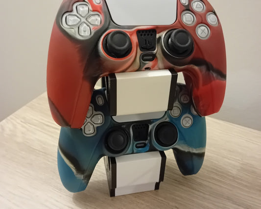Dual PS5 controller holder