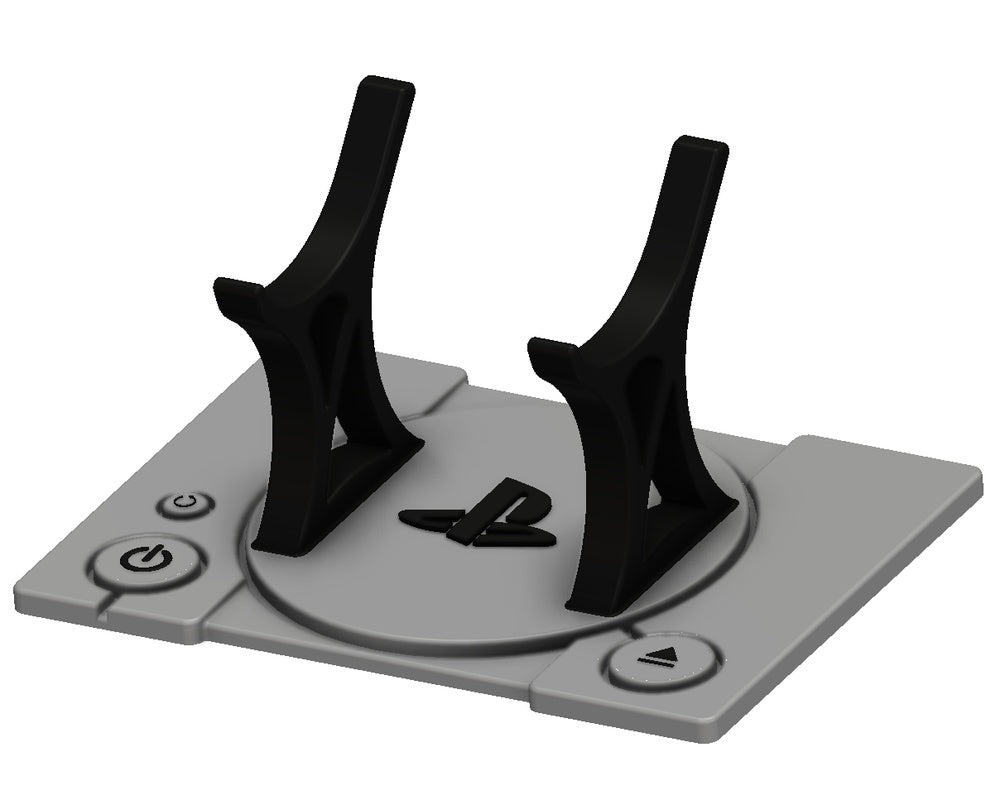 PS5 Controller Stand - PS1 Design 2D