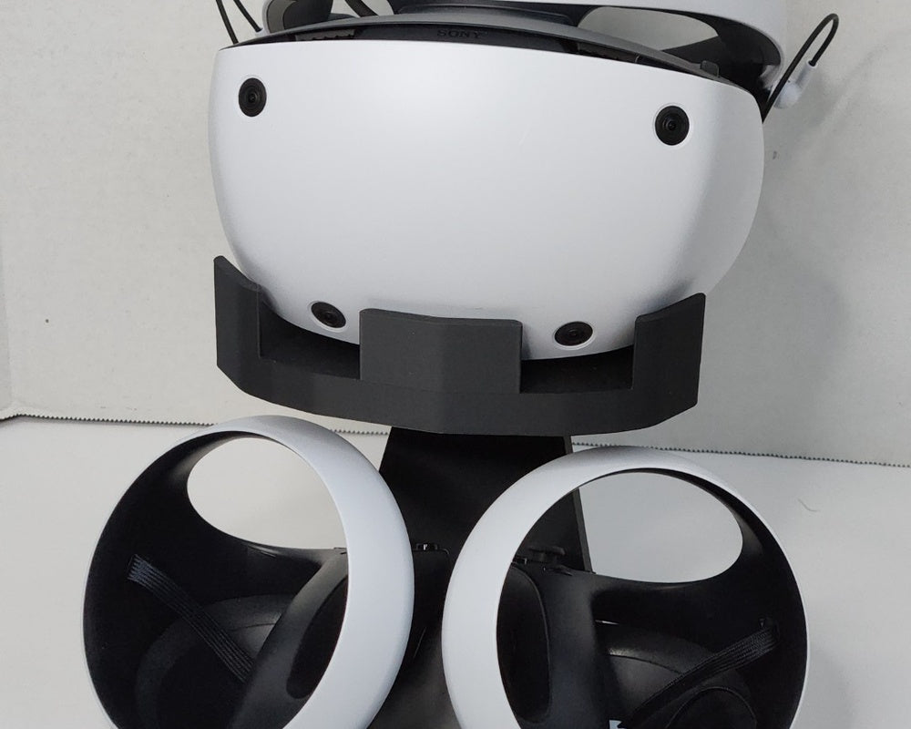 PlayStation VR2 Headset and Controller Station