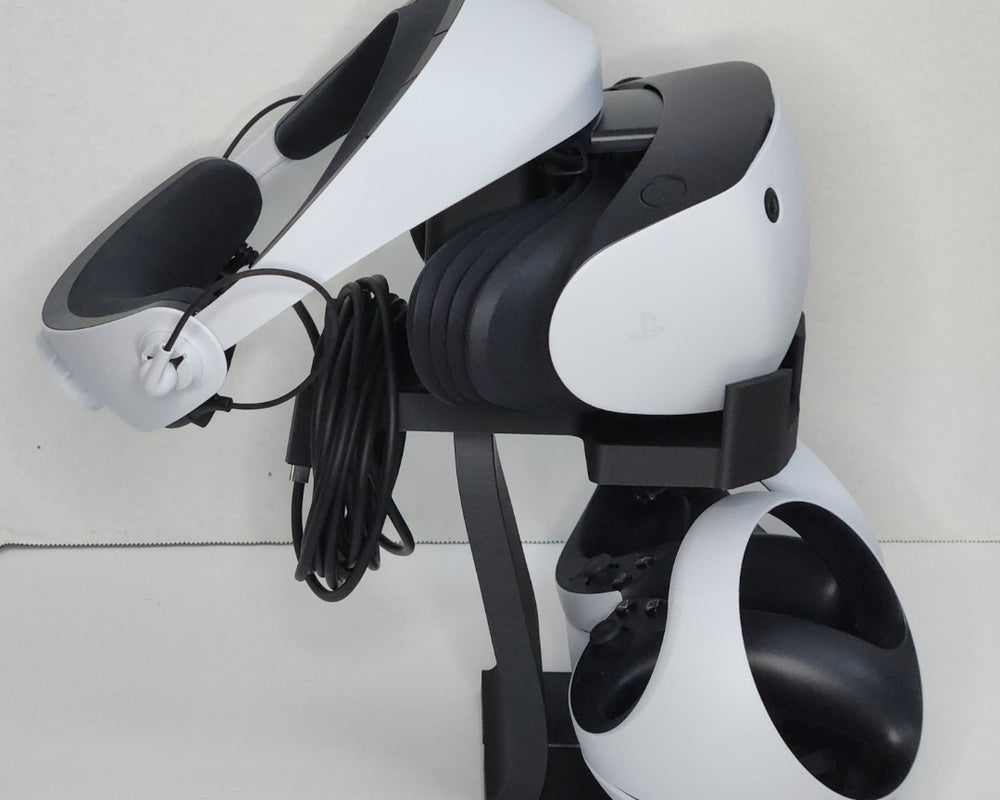 PlayStation VR2 Headset and Controller Station