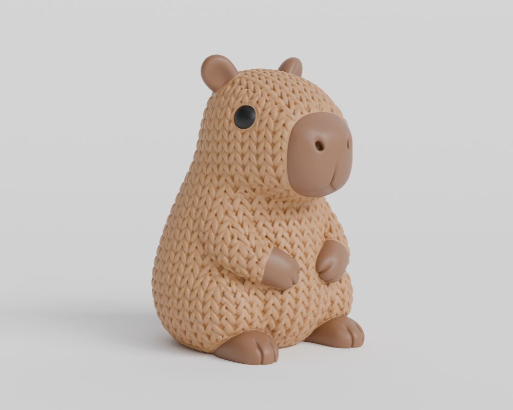 Knitted Capybara