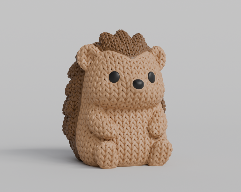 Knitted Hedgehog