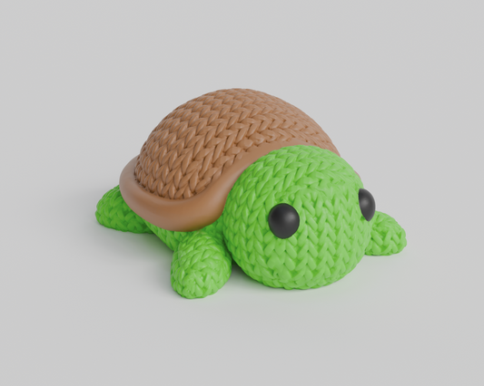 Knitted Turtle