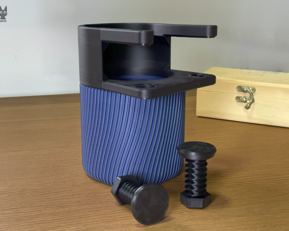 Clamp-On Desk Bin