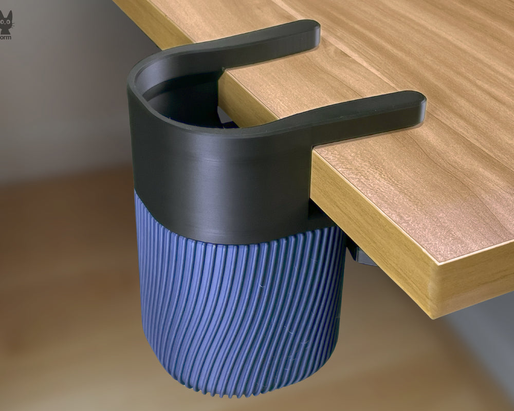 Clamp-On Desk Bin
