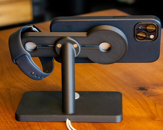 Magsafe charger stand for iPhone and Apple Watch