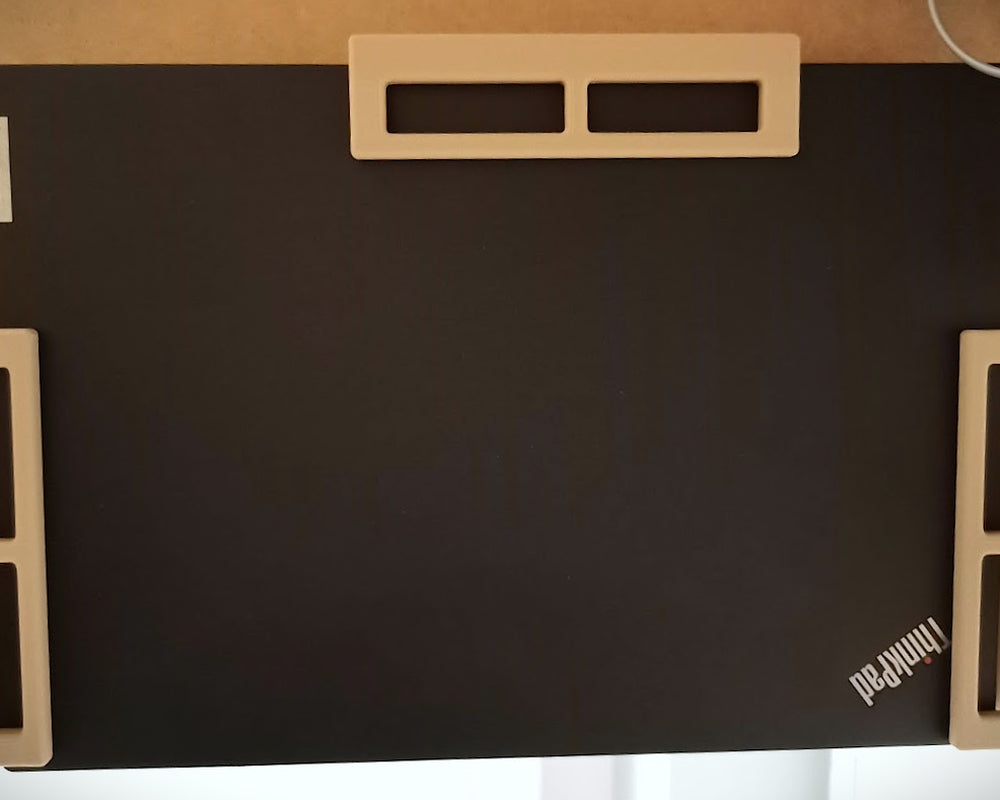 Under desk laptop holders