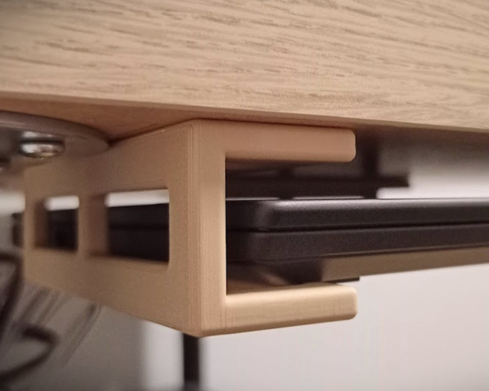 Under desk laptop holders