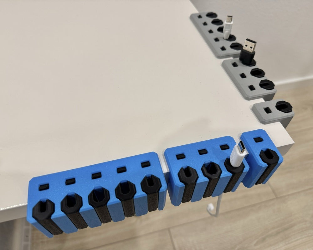 Desk Cable Holder/Organizer