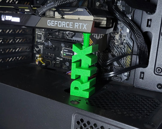 Adjustable graphic card holder bracket Geforce RTX