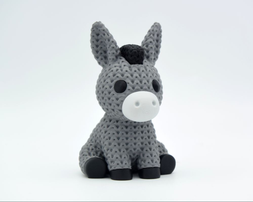 Knitted Donkey
