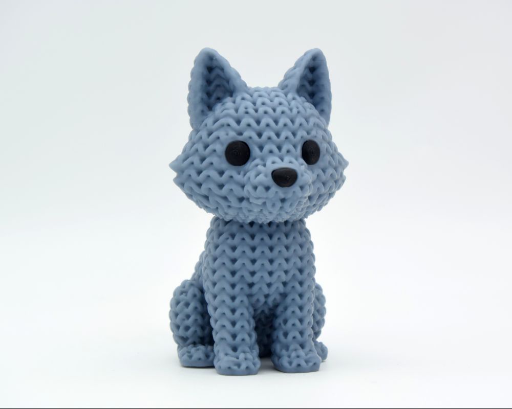 Knitted Wolf