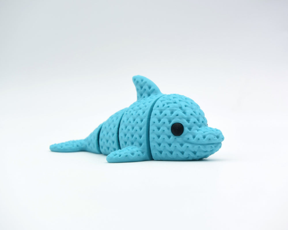 Knitted Articulated Dolphin