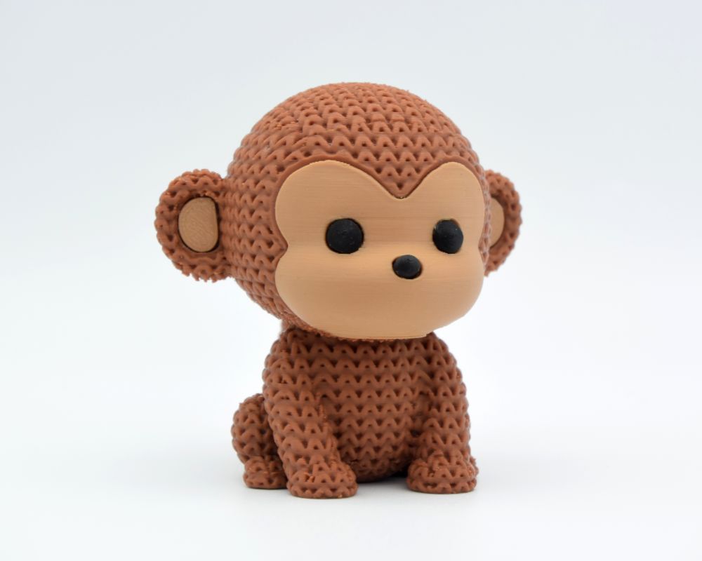 Knitted Monkey