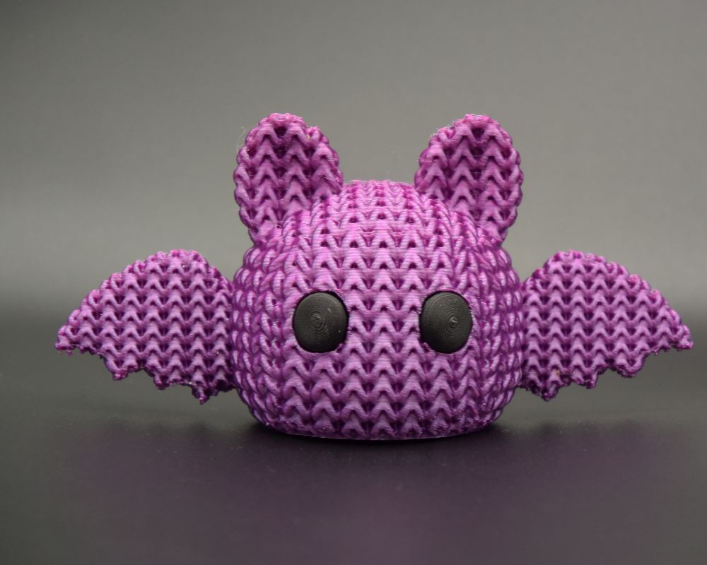 Knitted Halloween Bat