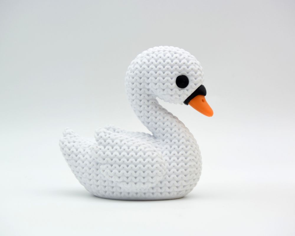 Knitted Swan