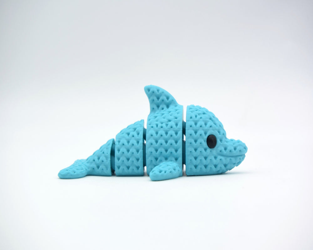 Knitted Articulated Dolphin