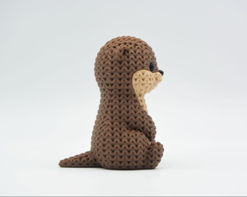Knitted Otter