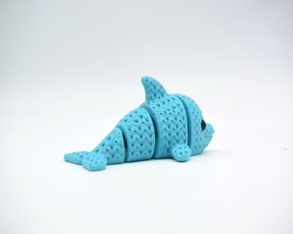 Knitted Articulated Dolphin