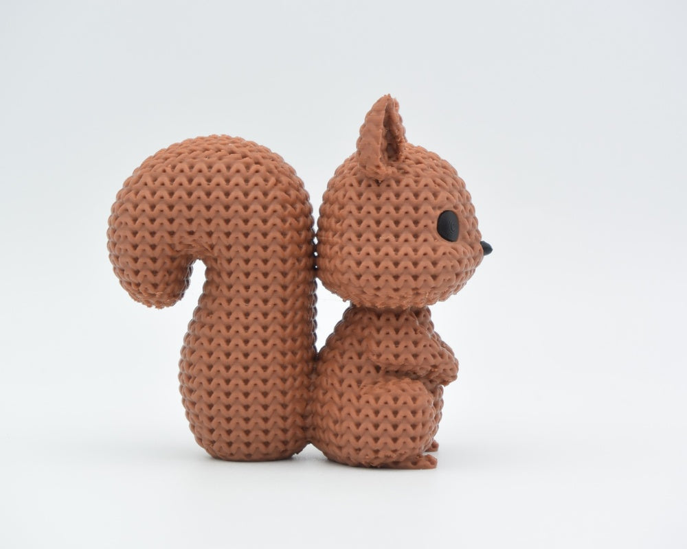 Knitted Squirrel